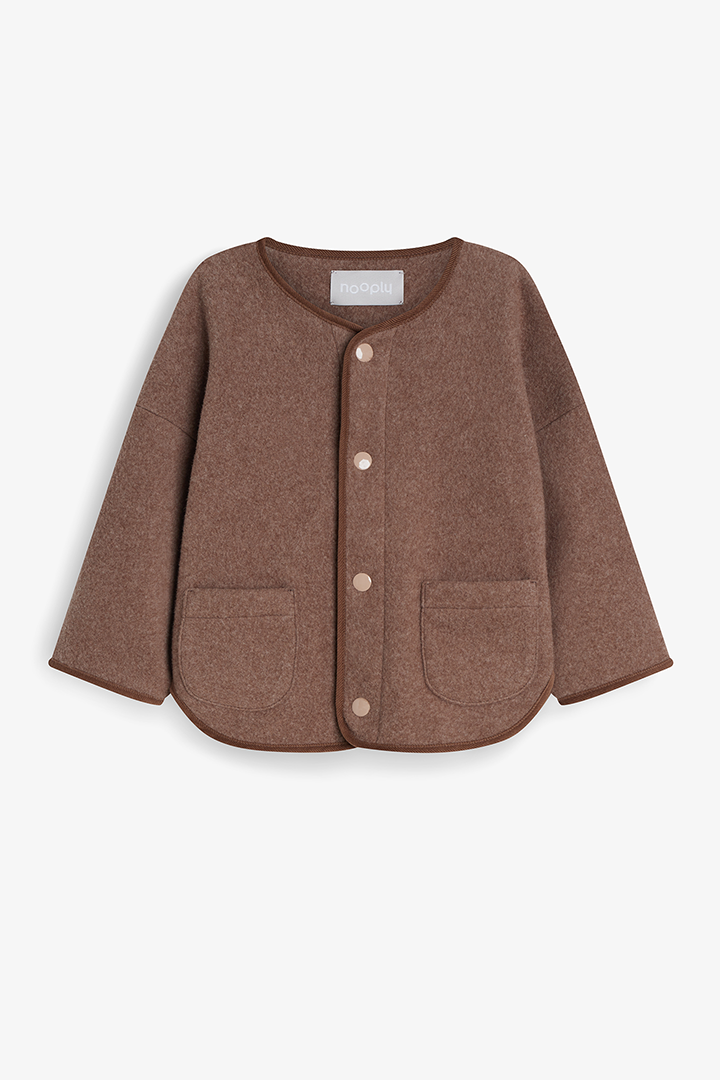 Kurtka oversize cynamonowa Nooply