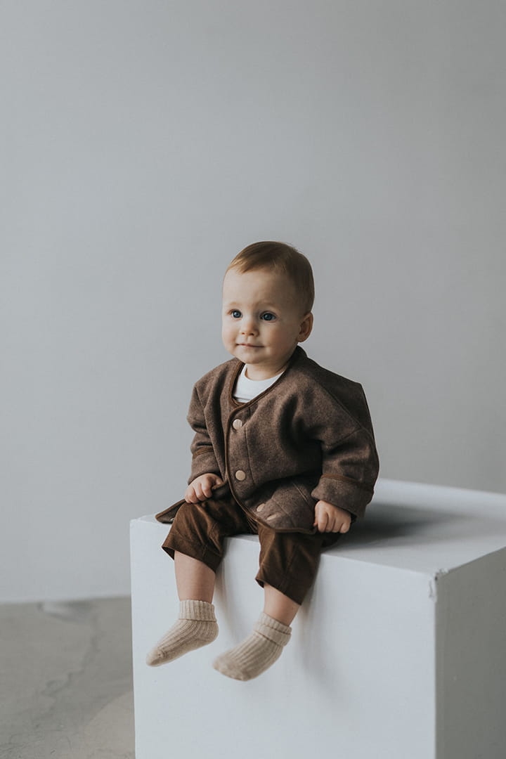 Kurtka oversize cynamonowa Nooply