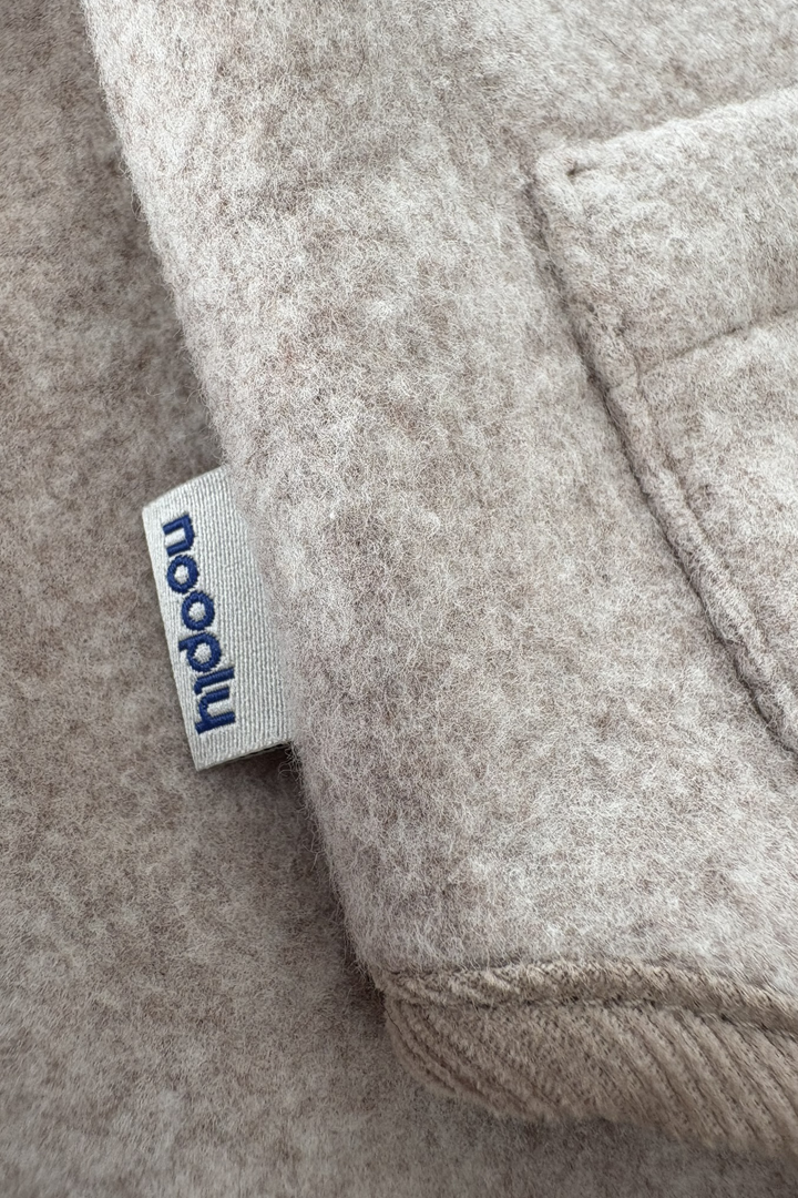 Kurtka oversize jasno beżowa Nooply